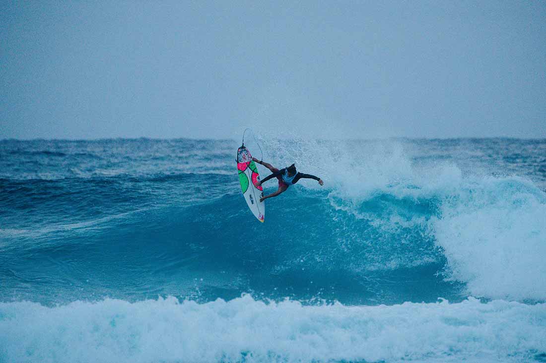 Mateus Herdy beim Airsurfing