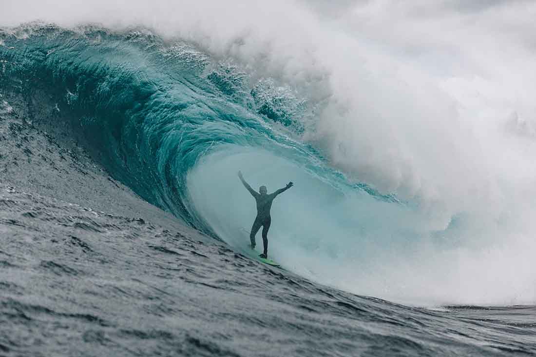 Mark Mathews in der Tube